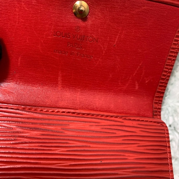 Epi Short Wallet Red - Picture 2 of 14